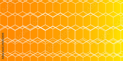 honey comb illustration on white background. hexagon.eps 10