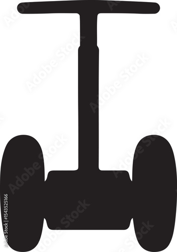 Segway Standard Model – Front View (wheel, footpad)