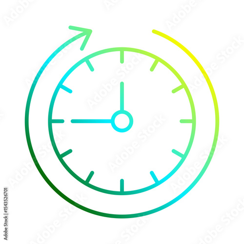 Clock time icon