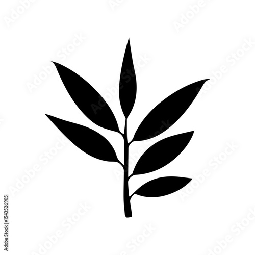 eucalyptus glyph icon