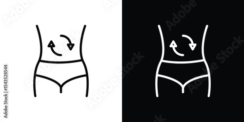 Metabolism icon filled flat sign concept for web design.