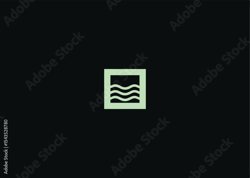 Minimal Square Waves Icon
