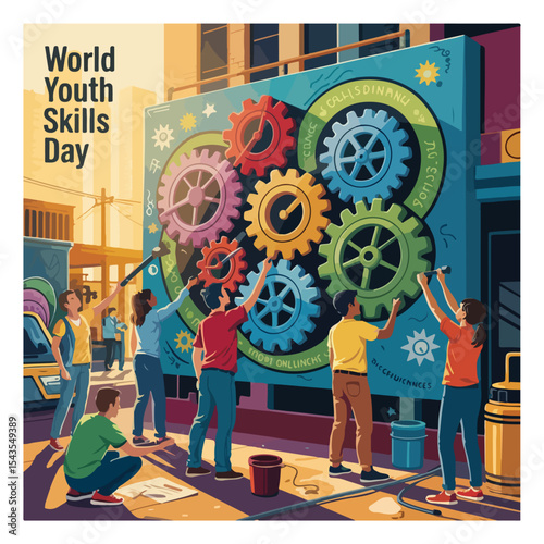 World Youth Skill Day Observation Poster Banner 1