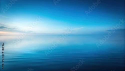 Wallpaper Mural Serene Waterscape A Tranquil Panorama of Calm Ocean and Peaceful Sky at Dawn Torontodigital.ca