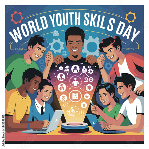 World Youth Skill Day Observation Poster Banner 1
