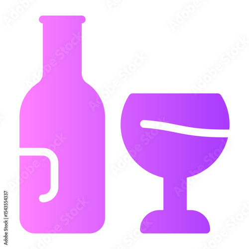 wine gradient icon