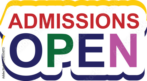 admission open banner social media post template school college university	