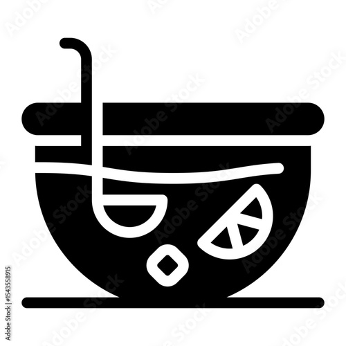 fruit juice glyph icon