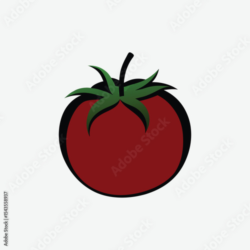 Fresh Orange Carrot Vegetable Illustration - Healthy Eating Concept