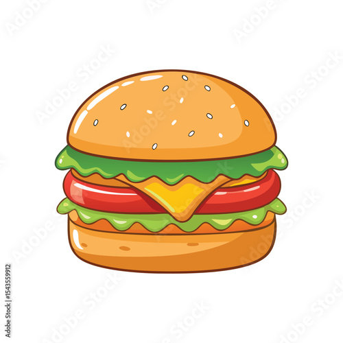 "Delicious Cheeseburger – Fresh, Tasty, and Juicy Burger with Cheese"