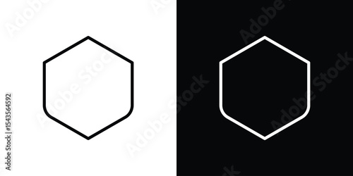Shield interrogation icon filled flat sign concept for web design.