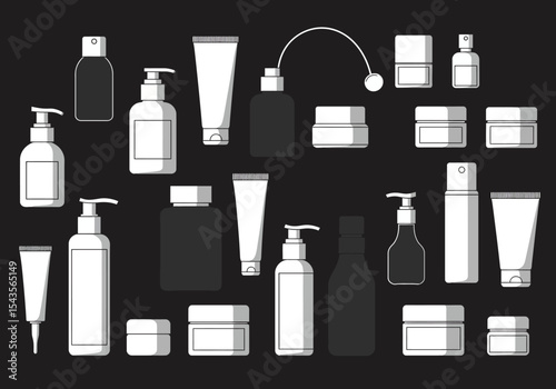 Exploring Various Cosmetic Containers A Look into Different Shapes Sizes and Materials Used for Beauty Products Packaging Solutions