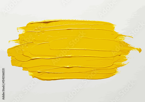 A Vibrant Swath of Sunny Yellow Acrylic Paint A Bold Statement on Canvas A Study in Texture and Color