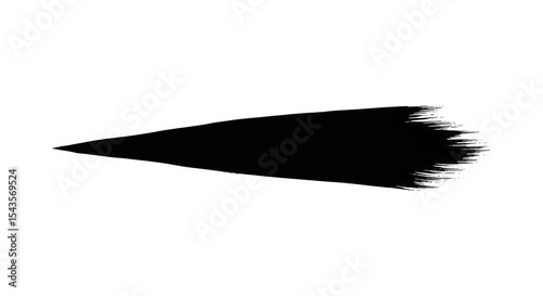 Abstract Black White Line Art