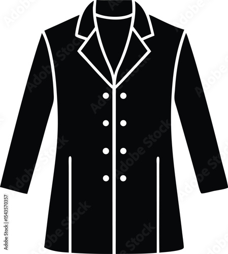 coat vector icon.eps