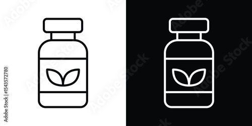 Supplement icon filled flat sign concept for web design.