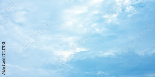  Daylight natural daylight, blue Panorama, sky, soft background, fresh weather, image surface, foggy pattern, white cloud,s air fluff, sunny clouds