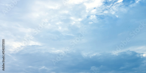  Daylight natural daylight, blue Panorama, sky, soft background, fresh weather, image surface, foggy pattern, white cloud,s air fluff, sunny clouds