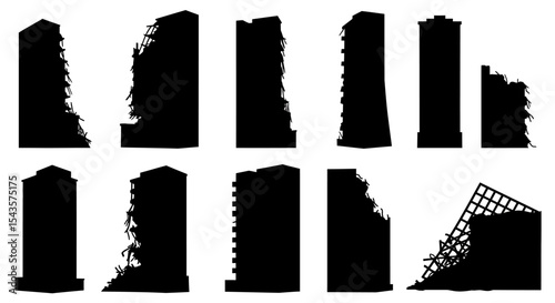 The Grim Silhouette of Urban Decay A Study of Abandonment and the Ghostly Remains of Progress