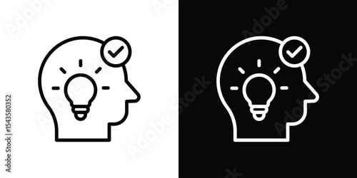Understand icon filled flat sign concept for web design.
