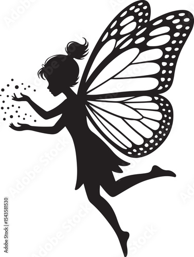 afro fairy, fairy silhouette, black fairy, natural hair fairy, afro hair, magic fairy, enchanted fairy, fantasy silhouette, whimsical fairy, fairy wings, dark skin fairy, cultural fairy, magical girl,