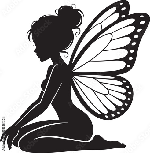 afro fairy, fairy silhouette, black fairy, natural hair fairy, afro hair, magic fairy, enchanted fairy, fantasy silhouette, whimsical fairy, fairy wings, dark skin fairy, cultural fairy, magical girl,