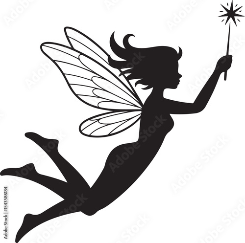 afro fairy, fairy silhouette, black fairy, natural hair fairy, afro hair, magic fairy, enchanted fairy, fantasy silhouette, whimsical fairy, fairy wings, dark skin fairy, cultural fairy, magical girl,