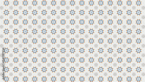Modern and trendy Seamless Pattern design suitable for fabric or wrapping paper.