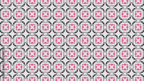 Modern and trendy Seamless Pattern design suitable for fabric or wrapping paper.