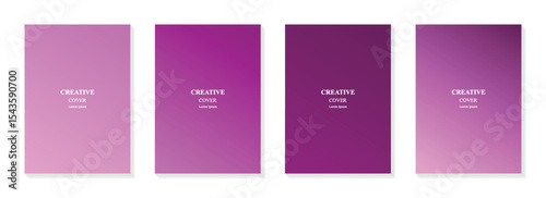 Gradient background template for cover, banner and poster design