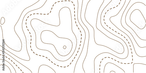 White wave paper curved reliefs abstract background, Abstract topographic contours map background. Vector geographic contour map Topography map background.