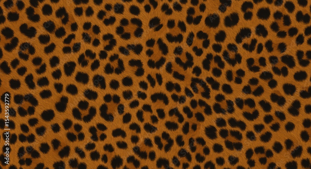 Realistic detailed brown leopard spots pattern seamless texture for backgrounds Realistic detailed brown leopard spots pattern seamless texture for backgrounds