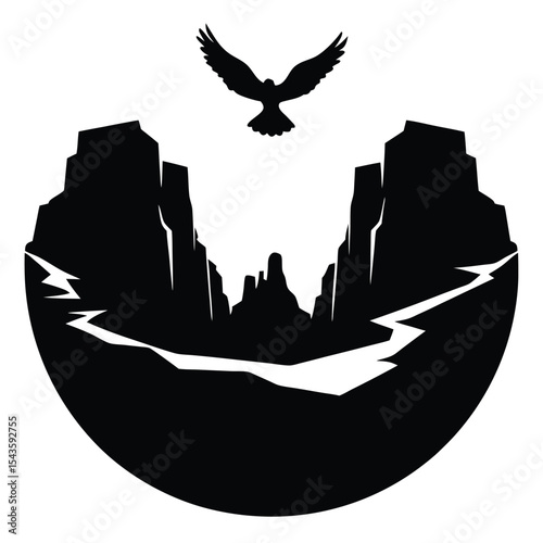flying fairy silhouette sprinkling magic dust