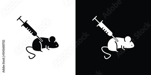 Animal testing icon collection. line stroke icon. EPS 10