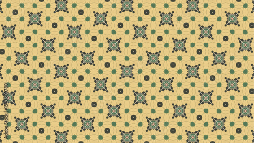 Modern and trendy Seamless Pattern design suitable for fabric or wrapping paper.