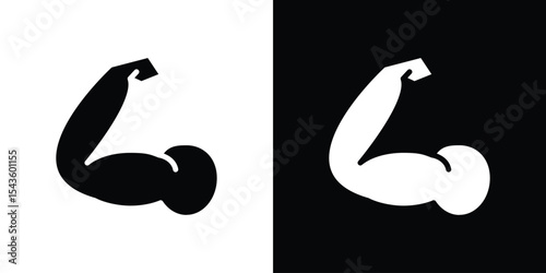 Arm icon collection. line stroke icon. EPS 10