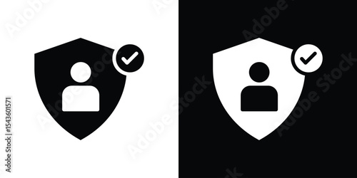 Authentication icon collection. line stroke icon. EPS 10