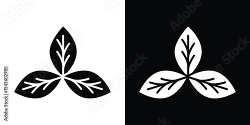 Basil icon collection. line stroke icon. EPS 10