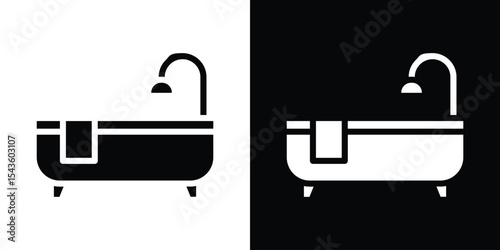 Bathroom icon collection. line stroke icon. EPS 10