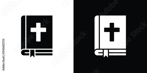 Bible icon collection. line stroke icon. EPS 10