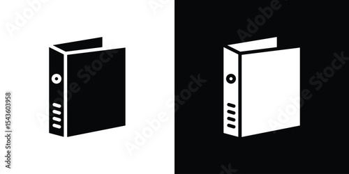 Binder icon collection. line stroke icon. EPS 10