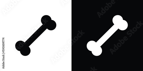 Bone icon collection. line stroke icon. EPS 10