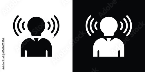 Brand awareness icon collection. line stroke icon. EPS 10