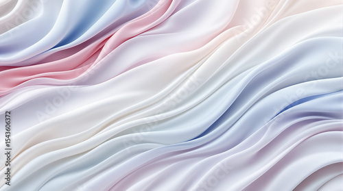 soft texture blue and pink silk satin  fabric background