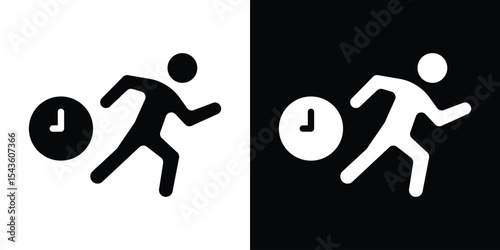Busy icon collection. line stroke icon. EPS 10