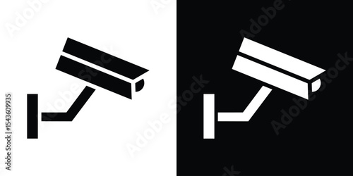 CCTV icon collection. line stroke icon. EPS 10