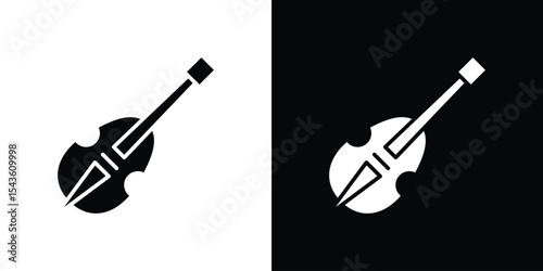 Cello icon collection. line stroke icon. EPS 10