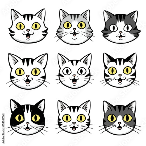 Exploring the Diverse World of Feline Faces A Comprehensive Look at Cat Breeds and Their Unique Expressions