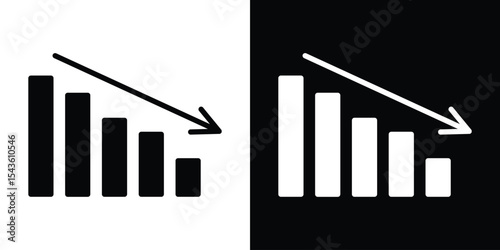 Chat arrow down icon collection. line stroke icon. EPS 10