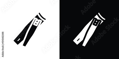 Clippers icon collection. line stroke icon. EPS 10